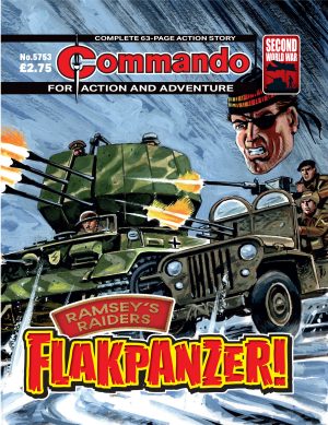 Ramsey's Raiders: Flakpanzer! - Commando Comics